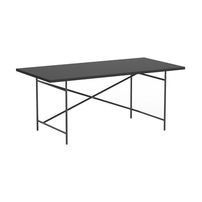 Eiermann 2 Tisch 160x90x66cm Gestell exzentrisch 100x78cm Schwarz