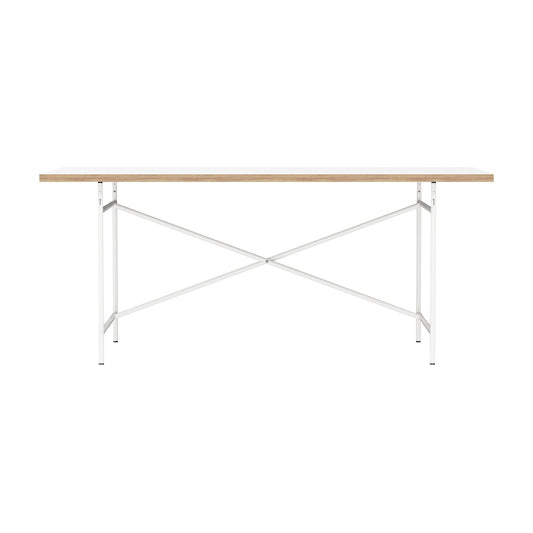 Eiermann 2 Tisch 160x90x66cm Gestell exzentrisch 100x66cm Weiß