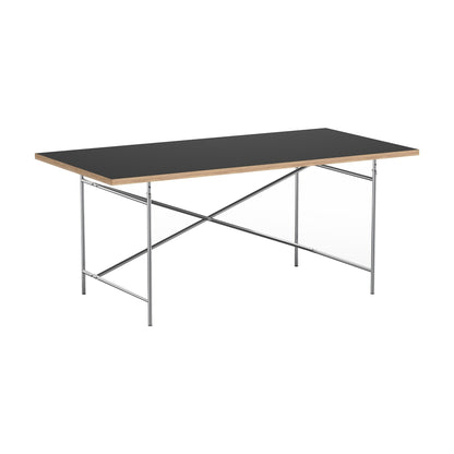 Eiermann 2 Tisch 160x90x66cm Gestell exzentrisch 100x66cm Schwarz