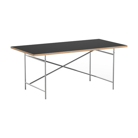 Eiermann 2 Tisch 160x90x66cm Gestell exzentrisch 100x66cm Schwarz