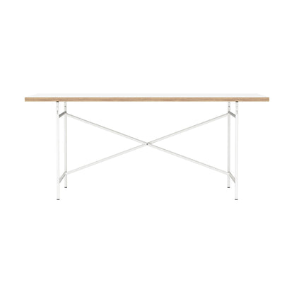 Eiermann 2 Tisch 160x80x66cm Gestell exzentrisch 135x78cm Weiß