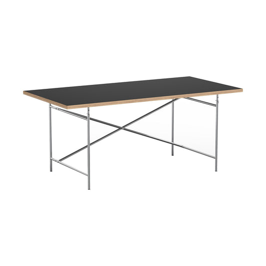 Eiermann 2 Tisch 160x80x66cm Gestell exzentrisch 135x78cm Schwarz