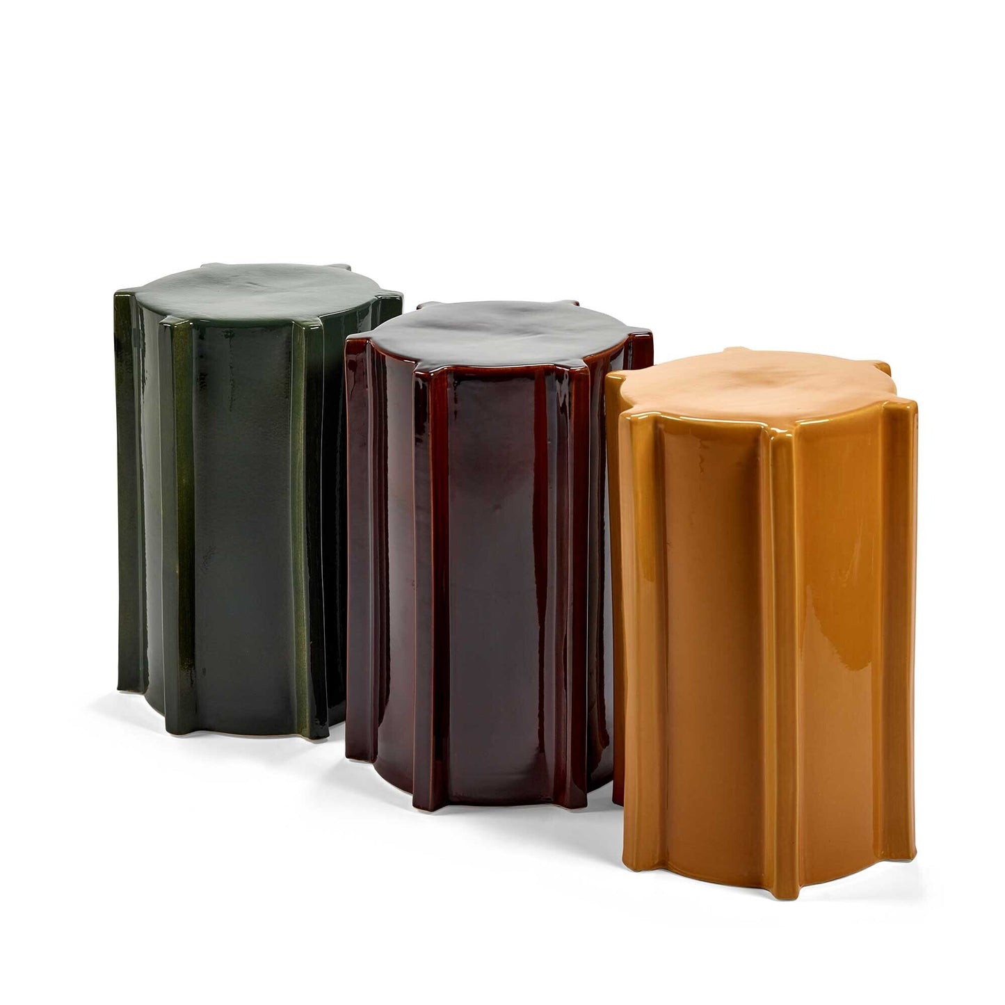 Pawn Beistelltisch Ø 31,1cm Weiß