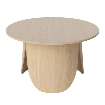 Peyote Couchtisch HxØ 45x80cm Weiß