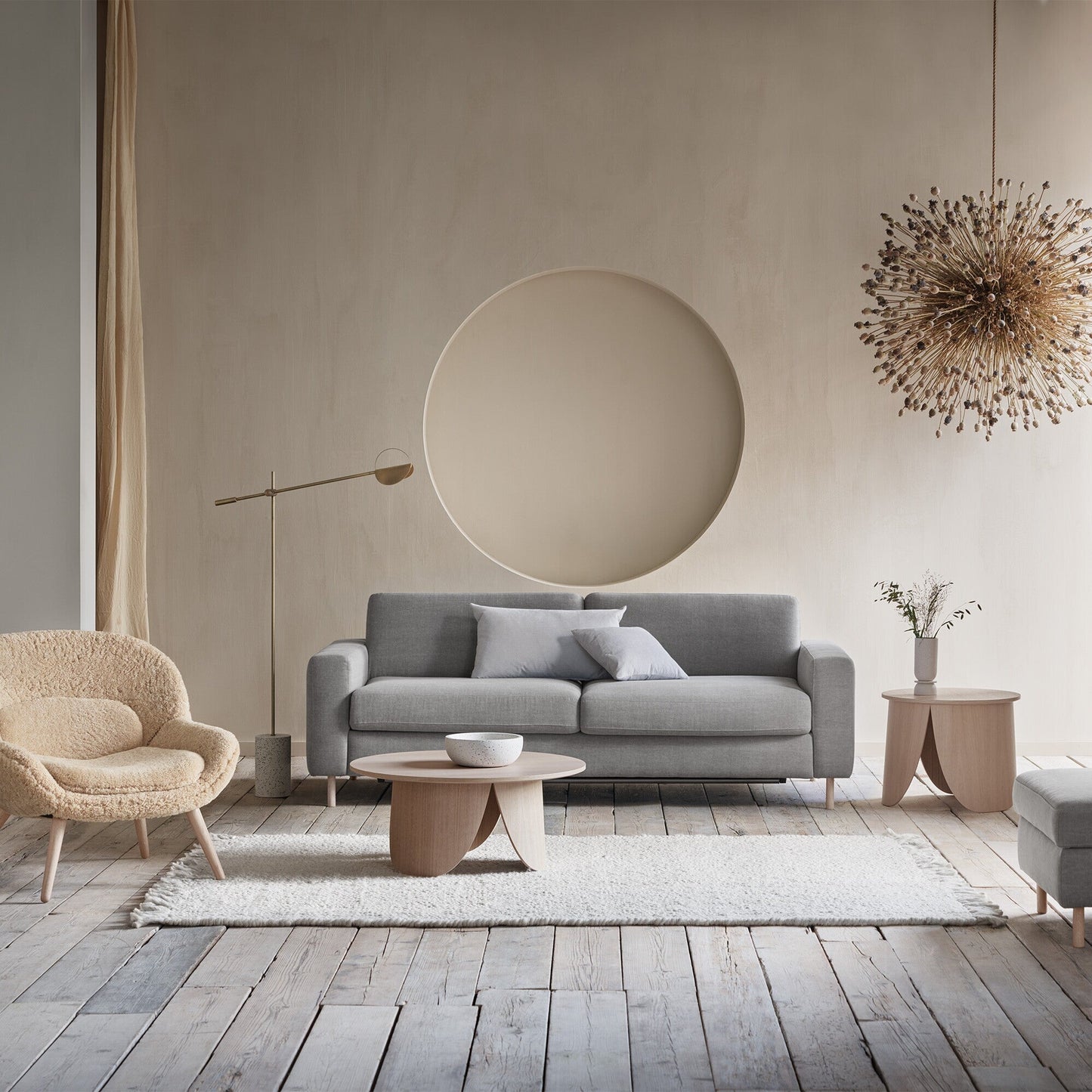 Peyote Couchtisch HxØ 45x56cm