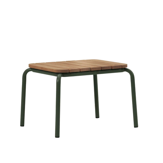 Vig Gartenbeistelltisch Holz Weiß