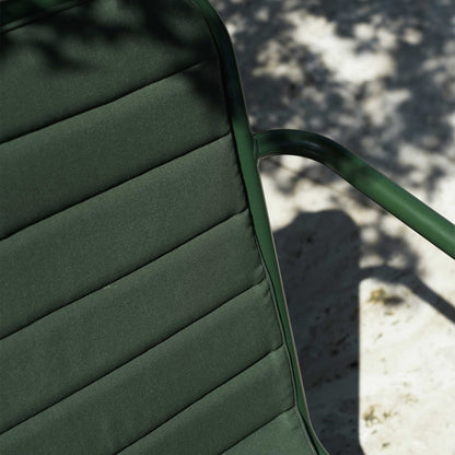 Vig Gartenloungestuhl Schwarz