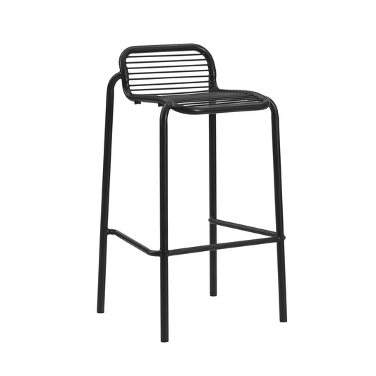 Vig Gartenbarstuhl 75cm Schwarz