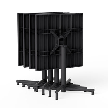 Exklusive Edition Fred's Gartentisch 80x80cm Hellgrau