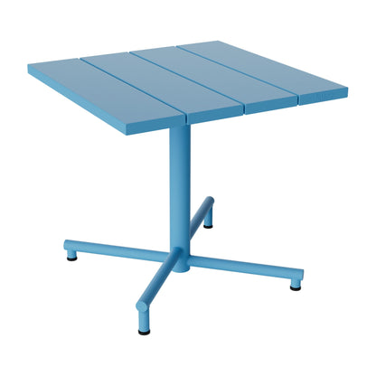 Exklusive Edition Fred's Gartentisch 80x80cm Wave blue