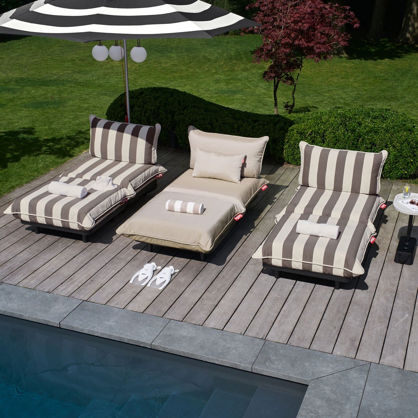 Paletti Outdoor Daybed Weiß