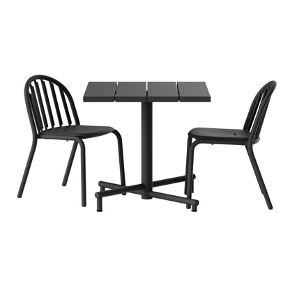 Exklusive Edition Fred's Gartentisch 80x80cm Anthrazit