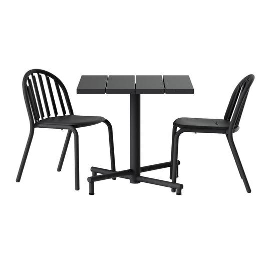 Exklusive Edition Fred's Gartentisch 80x80cm Anthrazit