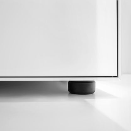 Nex Pur Box Nachttisch mit 3 Schubladen 60x50x48cm Weiß