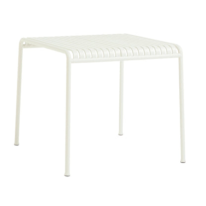 Palissade Gartentisch 82,5x90cm Weiß