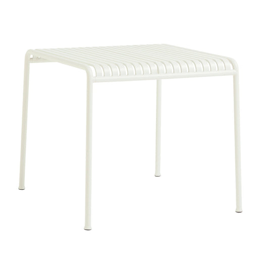 Palissade Gartentisch 82,5x90cm Weiß