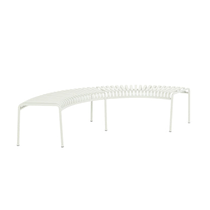 Palissade Park Gartenbank Weiß