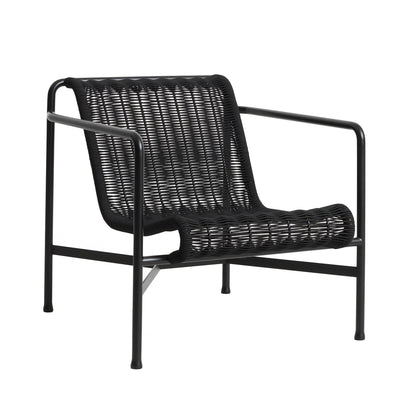 Palissade Cord Lounge Chair Low Weiß