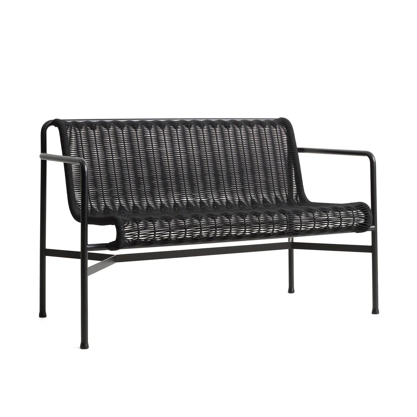 Palissade Cord Dining Bench Anthrazit