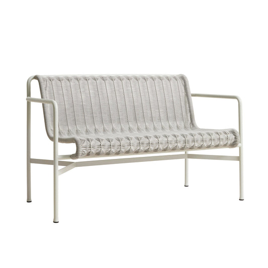 Palissade Cord Dining Bench Himmelgrau