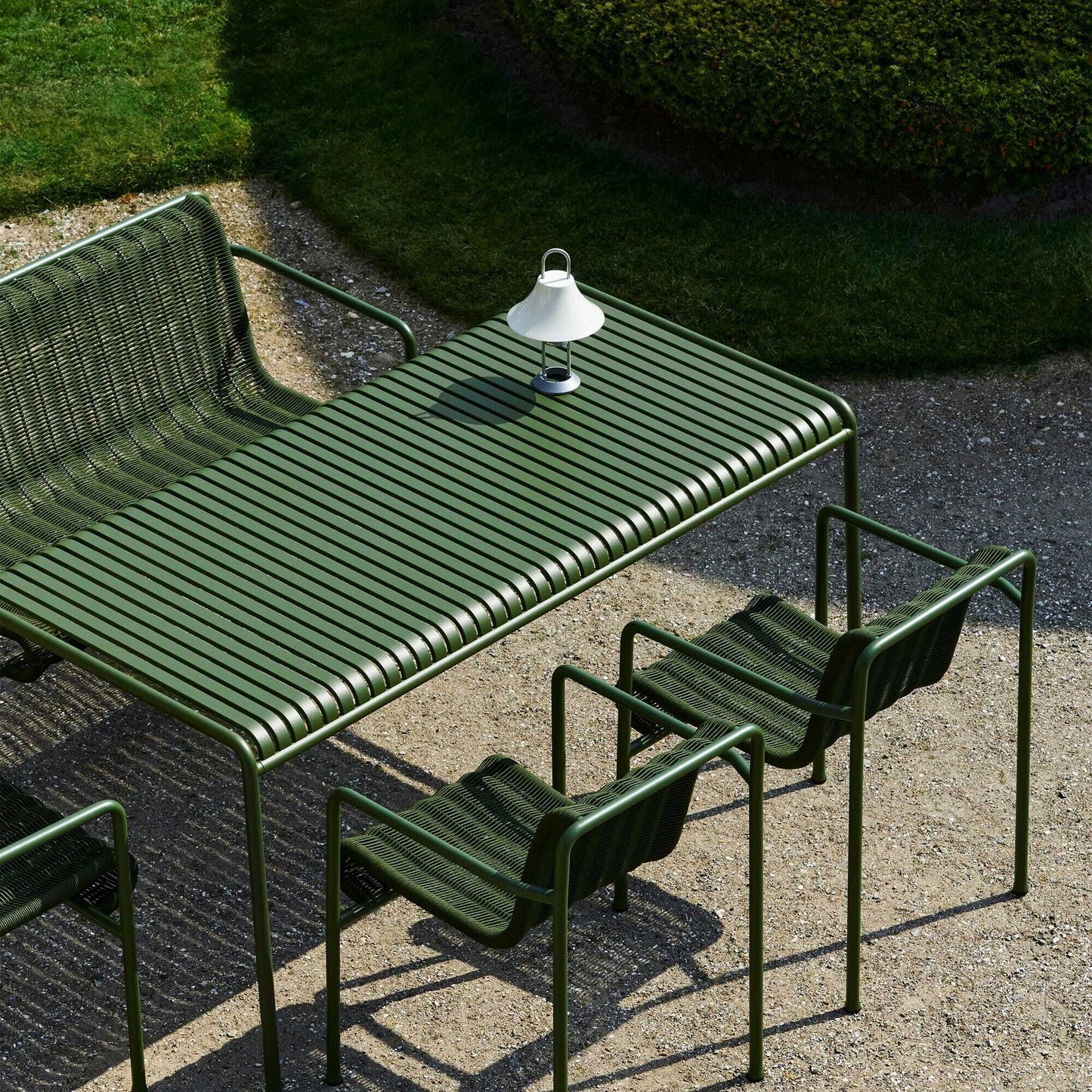 Palissade Cord Dining Chair Himmelgrau