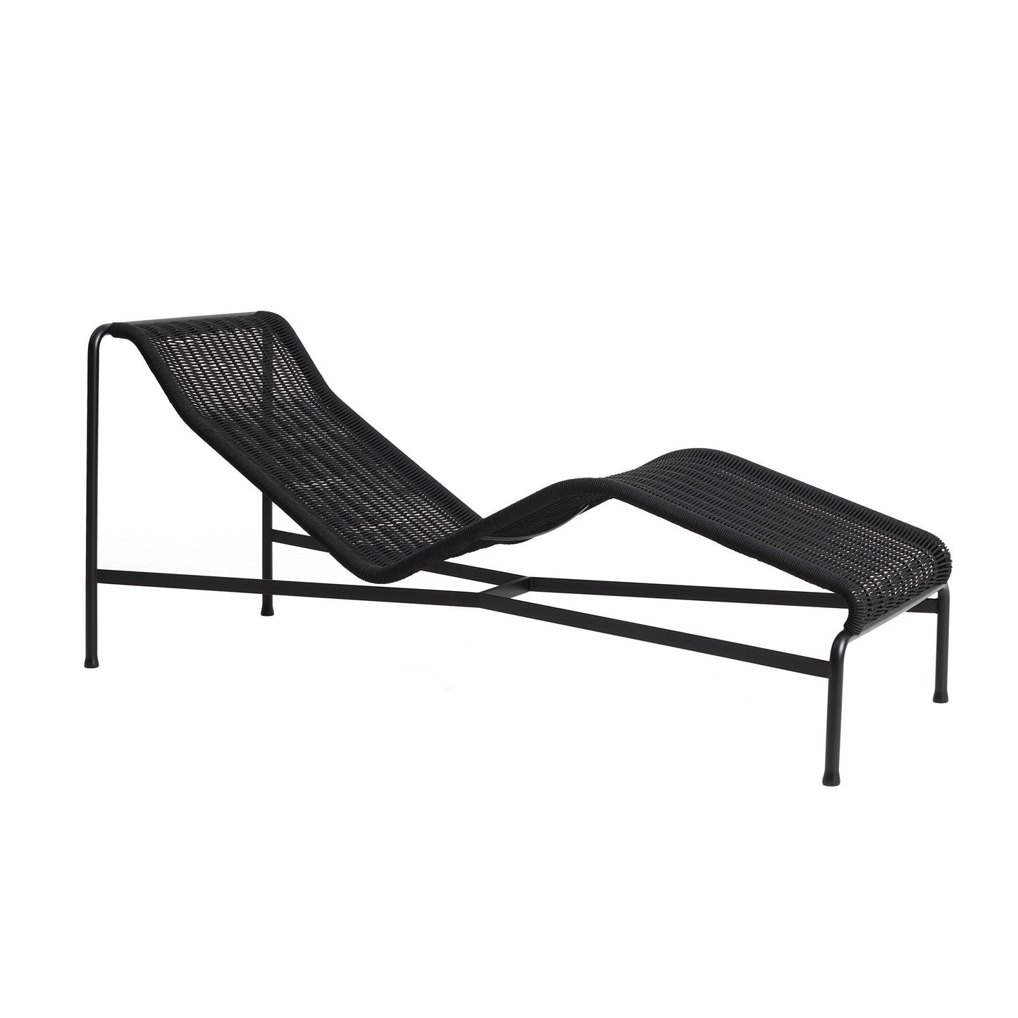 Palissade Cord Chaise Longue Anthrazit