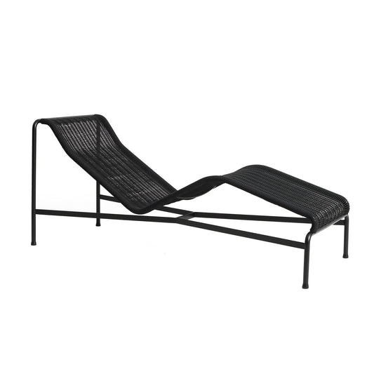 Palissade Cord Chaise Longue Anthrazit