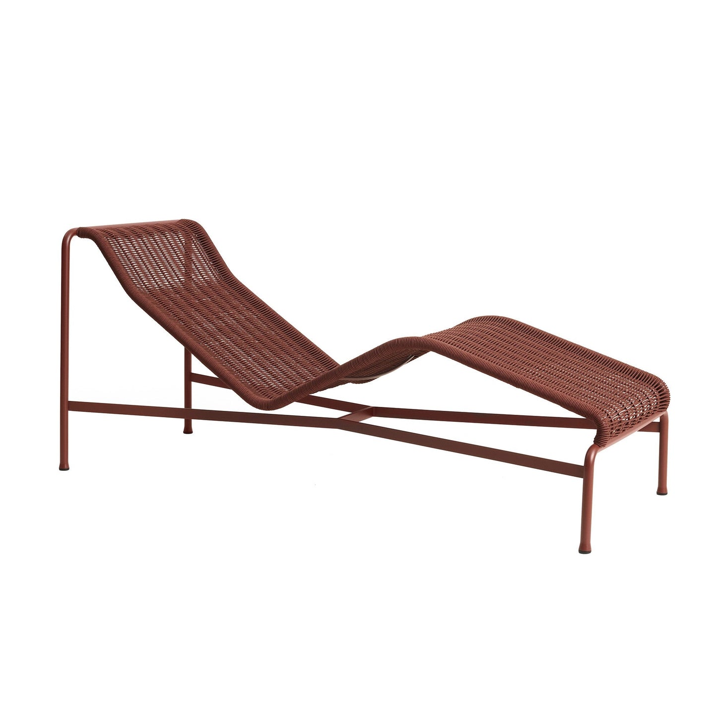 Palissade Cord Chaise Longue Eisenrot