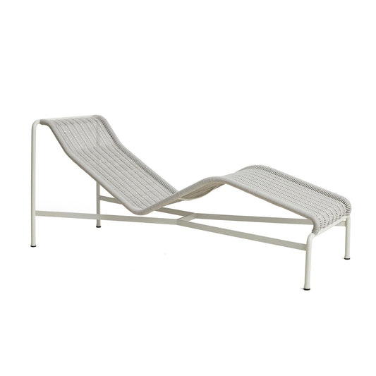 Palissade Cord Chaise Longue Himmelgrau