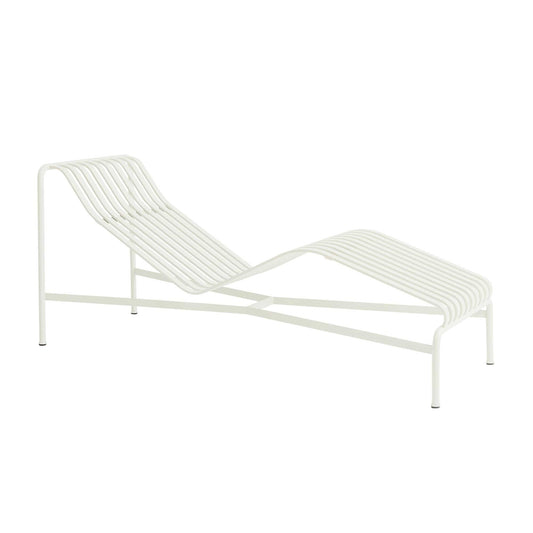 Palissade Chaise Longue Weiß