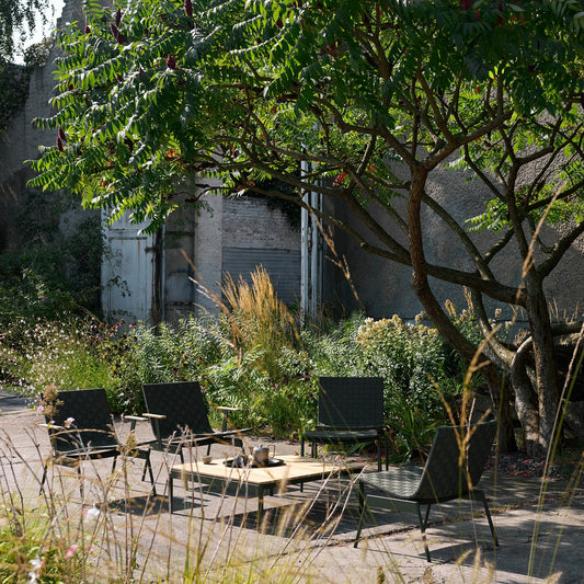 Ville AV50 Outdoor Kaffeetisch 90x90cm Schwarz