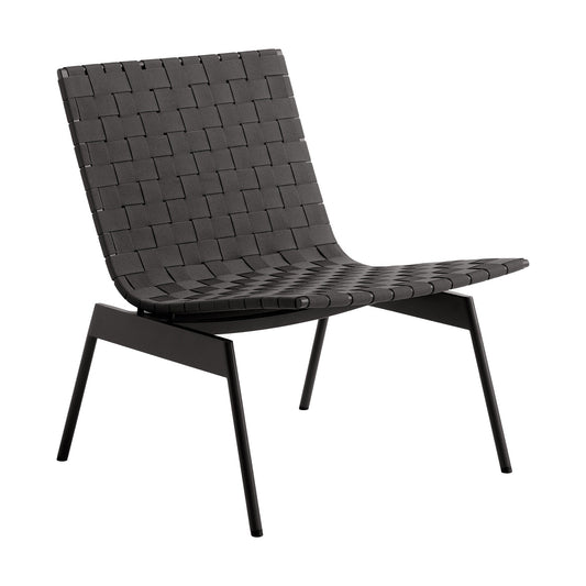 Ville AV44 Outdoor Lounge Chair Schwarz