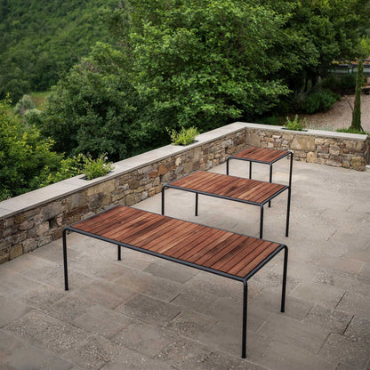 Avanti Gartenesstisch Esche 98x83cm Olivgrün