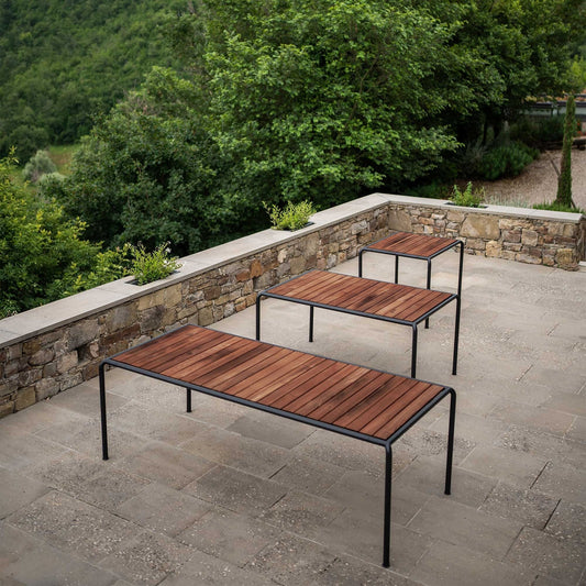 Avanti Gartenesstisch Esche 98x83cm Olivgrün