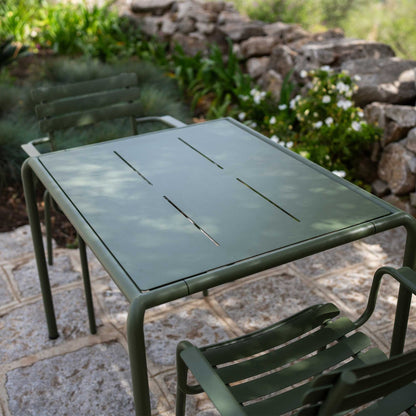 Avanti Gartenesstisch 98x83cm Olivgrün