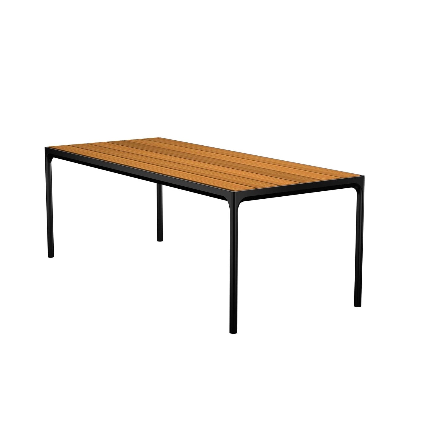 Four Gartentisch 210x90cm Schwarz