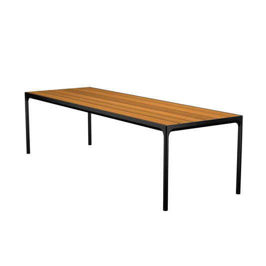 Four Gartentisch 270x90cm Schwarz