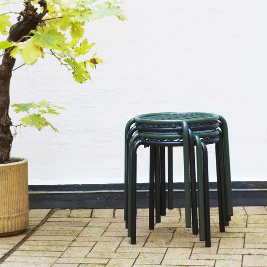 Vig Gartenhocker Schwarz
