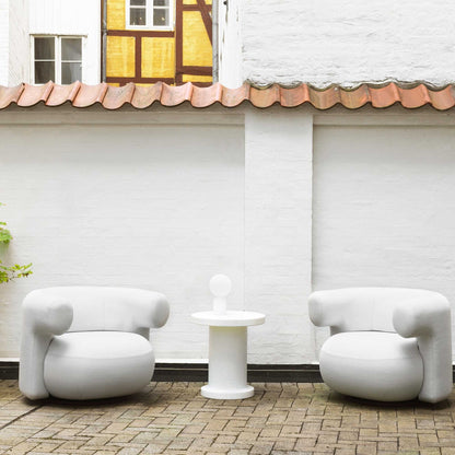 Burra Outdoor Lounge Chair Weiß