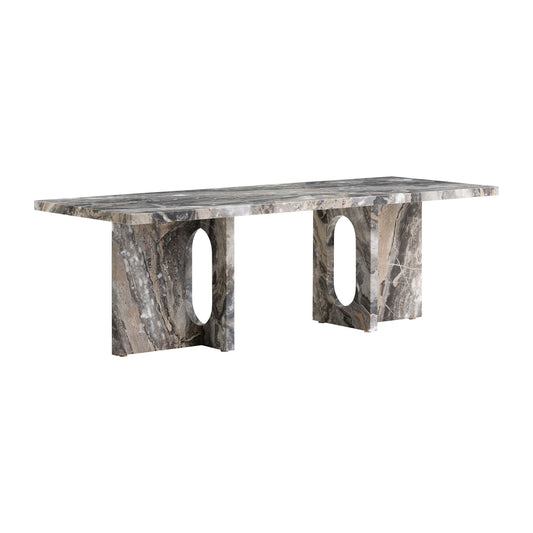 Androgyne Couchtisch Gestell Marmor 120x45cm