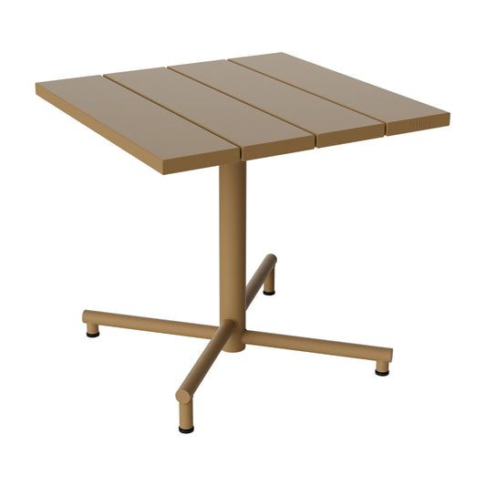 Exklusive Edition Fred's Gartentisch 80x80cm Mochaccino