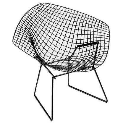 Bertoia Diamond Gartensessel Schwarz