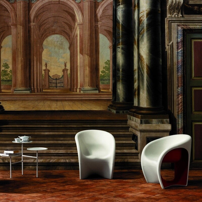 MT1 Gartenarmlehnstuhl Schwarz