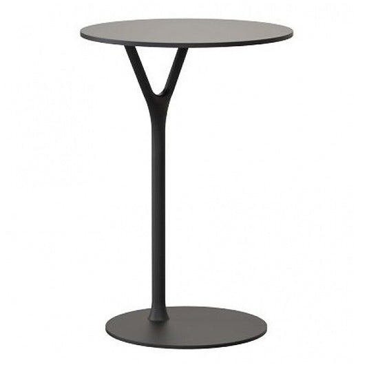 Wishbone Beistelltisch H 65cm Schwarz