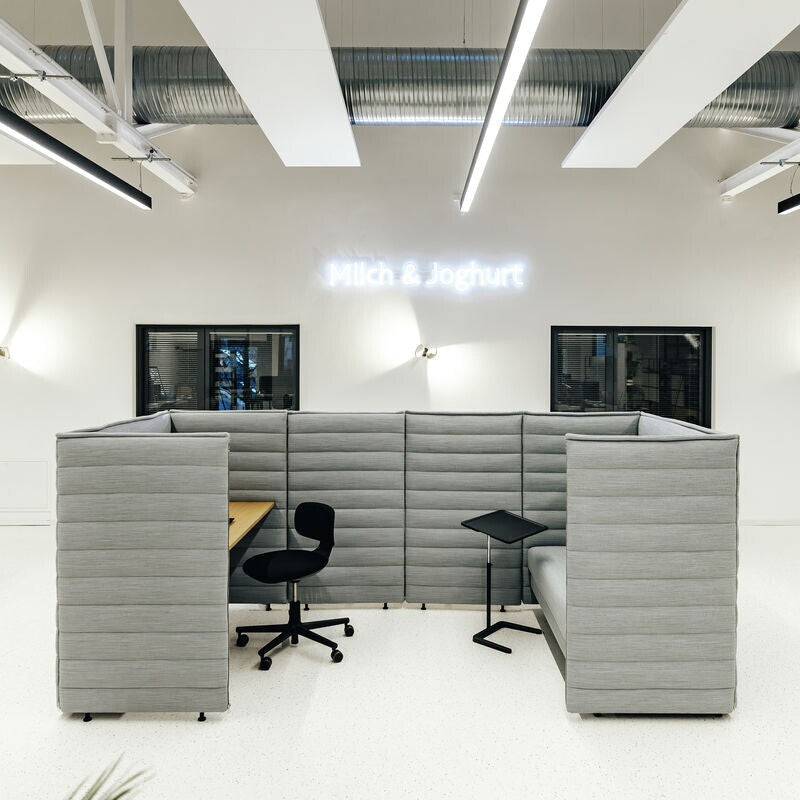 NesTable Beistelltisch höhenverstellbar Schwarz