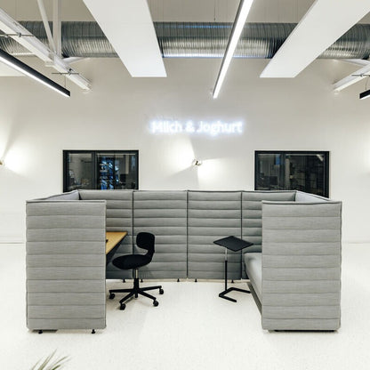 NesTable Beistelltisch höhenverstellbar Weiß