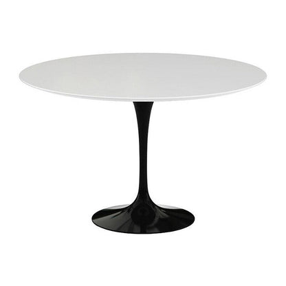 Saarinen Gartentisch Ø120cm Schwarz