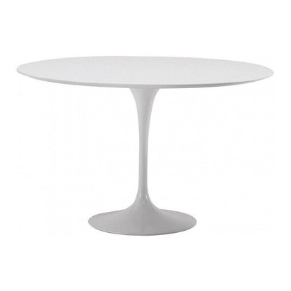 Saarinen Esstisch Ø120cm Weiß