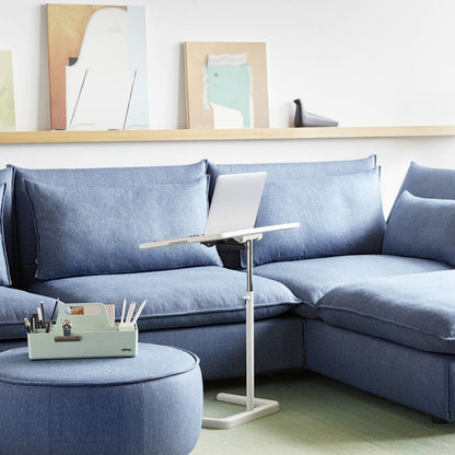 NesTable Beistelltisch höhenverstellbar Weiß